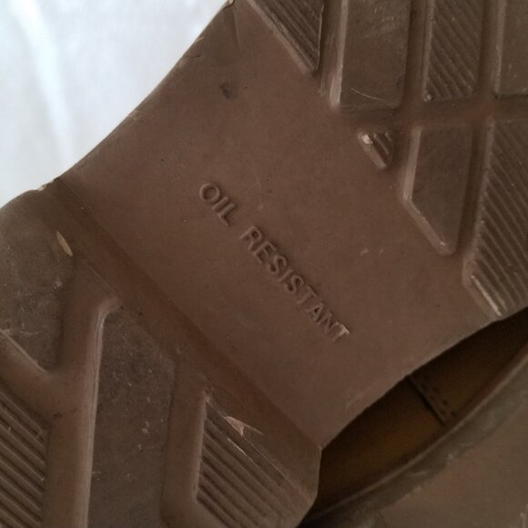 Gauchos Men's Boots Mens Lace-Up Work Tan Size 8 - Picture 8 of 10